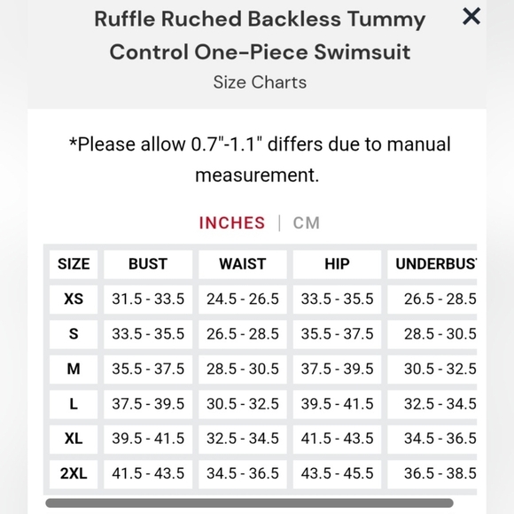 Ruffle Ruched Backless Tummy Control One-Piece Swimsuit #584 - Picture 8 of 8